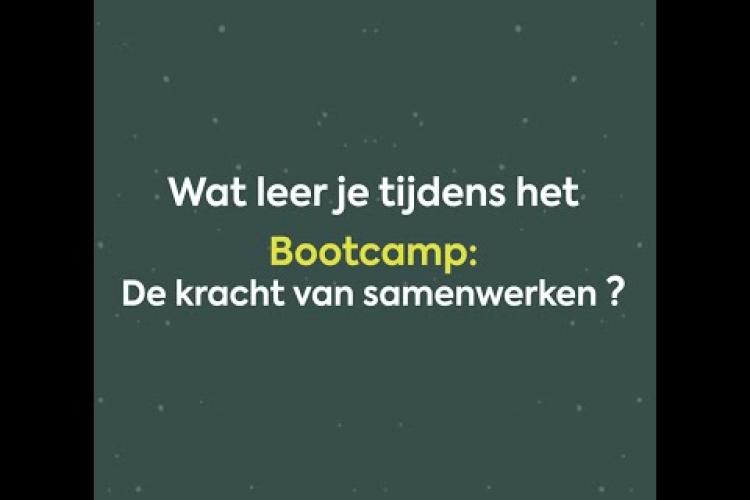 Preview image for the video "Joris De Corte over Bootcamp 'De kracht van Samenwerken'".